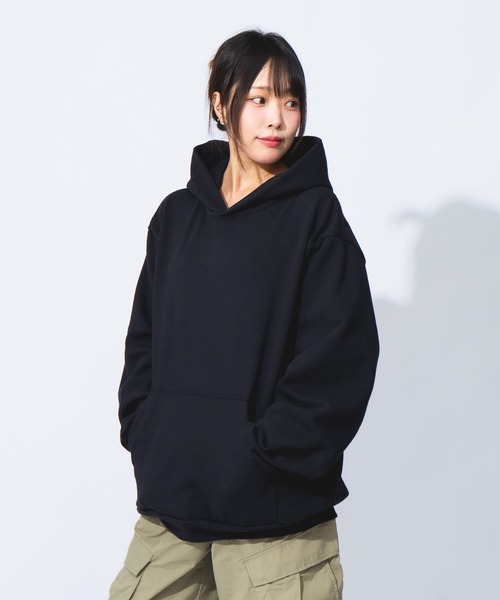 LOS ANGELES APPAREL（ロサンゼルスアパレル）の「【LOS ANGELES APPAREL /ロサンゼルス アパレル】14OZ ヘビースウェットフーディー HF09 14oz ヘビーフリース フード付きプルオーバー スウェットシャツ MADE IN USA パーカー トレーナー フーディー（パーカー・メンズ・ネイビー/ホワイト・MEDIUM/XX-LARGE/LARGE/X-LARGE）」の16枚目の写真