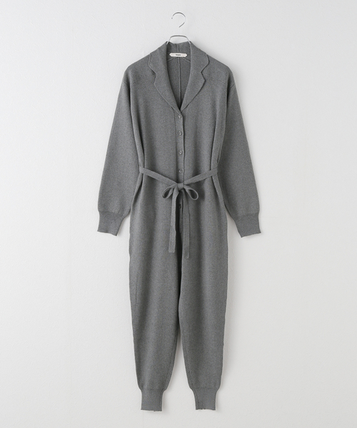 IENA（イエナ）の「Utile シャンブレージャンプスーツ◇（つなぎ