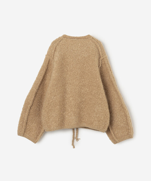 UNFIL | モヘア＆シェットランドウール ニットジャケット WOMEN（ノー