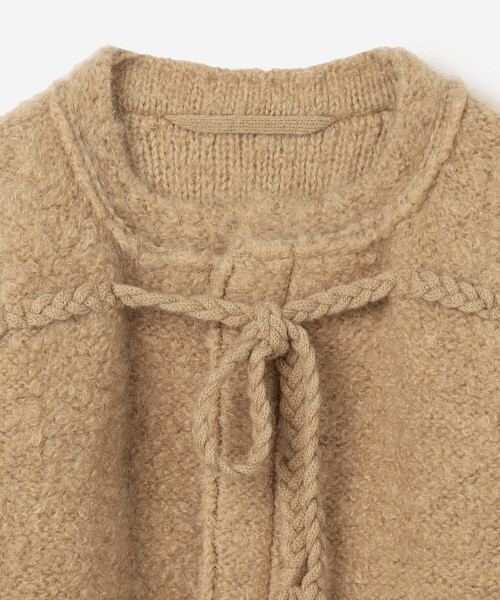 セール】UNFIL | モヘア＆シェットランドウール ニットジャケット