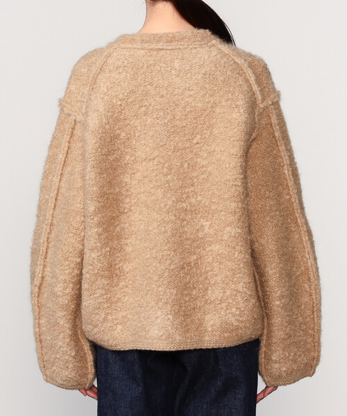 セール】UNFIL | モヘア＆シェットランドウール ニットジャケット