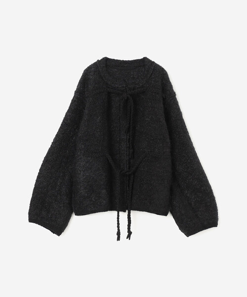 セール】UNFIL | モヘア＆シェットランドウール ニットジャケット