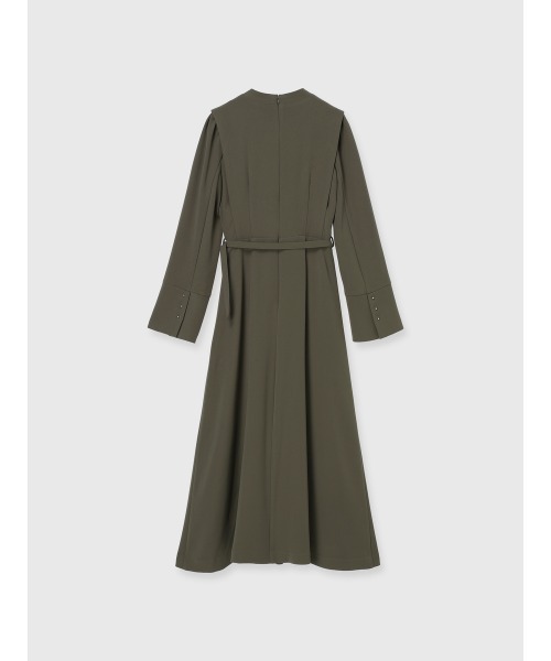 ダブルサテンクラシカルワンピース（ワンピース）｜anuans（ア