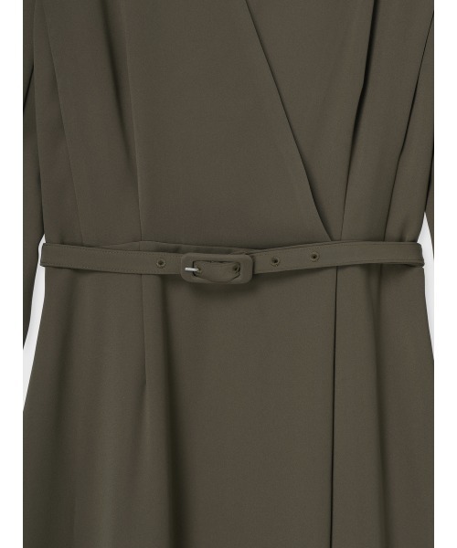 ダブルサテンクラシカルワンピース（ワンピース）｜anuans（ア