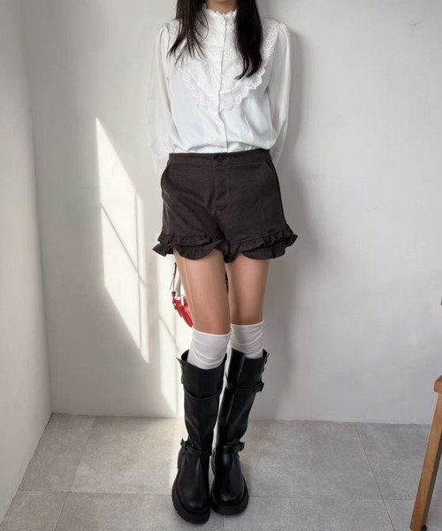 mebole(メボレ)の「レースレトロブラウス(シャツ/ブラウス・レディース・ホワイト・FREE)」の18枚目の写真