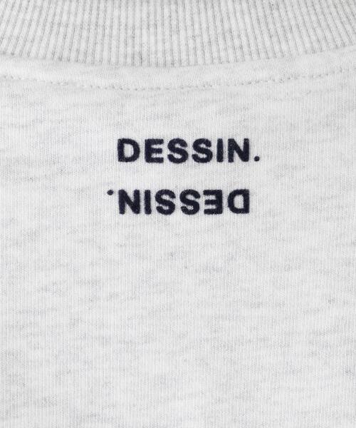 Dessin(デッサン)の「【洗える】バルーンシルエットミニ裏毛プルオーバー(Tシャツ/カットソー・レディース・ライトグレー/ブラウン系その他/グリーン系・01/02/03)」の18枚目の写真