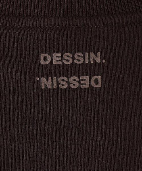Dessin(デッサン)の「【洗える】バルーンシルエットミニ裏毛プルオーバー(Tシャツ/カットソー・レディース・ライトグレー/ブラウン系その他/グリーン系・01/02/03)」の14枚目の写真