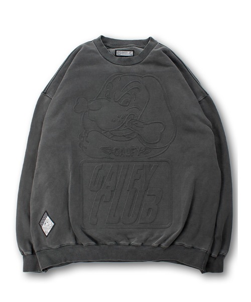 GALFY(ガルフィー)の「GALFY-CLUBクルースウェット(スウェット・メンズ・ピンク/ライトグリーン/ブラック・L/XL)」の21枚目の写真