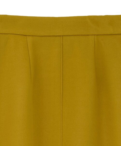 YECCA VECCA（イェッカヴェッカ）の「メルトンジャージーAラインスカート（スカート・レディース・グレイッシュベージュ/ブラウン/イエロー・S/M）」の10枚目の写真
