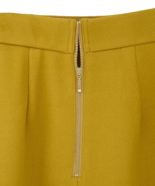 YECCA VECCA（イェッカヴェッカ）の「メルトンジャージーAラインスカート（スカート・レディース・グレイッシュベージュ/ブラウン/イエロー・S/M）」の12枚目の写真