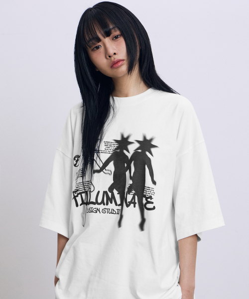 F.ILLUMINATE(フィルミネイト)の「スタライトグラフィックTシャツ-ホワイト(Tシャツ/カットソー・レディース・その他・SMALL/MEDIUM/LARGE)」の10枚目の写真
