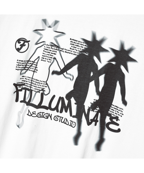 F.ILLUMINATE(フィルミネイト)の「スタライトグラフィックTシャツ-ホワイト(Tシャツ/カットソー・レディース・その他・SMALL/MEDIUM/LARGE)」の6枚目の写真