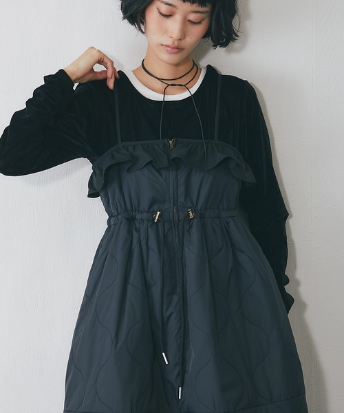 ANOTHER S(アナザーエス)の「選べる2typeキルティングキャミソールワンピース(ワンピース・レディース・A/B・FREE)」の14枚目の写真