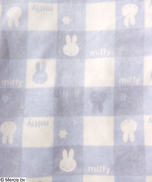 Miffy（ ミッフィー）の「Miffy（ミッフィー）キャラクターふわもこボアフリース半纏/ちゃんちゃんこ レディース（ガウン/バスローブ・レディース・ラベンダー/ベージュ系その他/ベージュ/パープル系その他・M/L）」の18枚目の写真