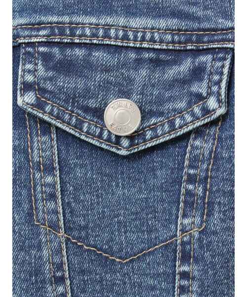 EATME（イートミー）の「BACKレースアップデニムワンピセット（ワンピース・レディース・ブルー/ブラック・SMALL/MEDIUM）」の6枚目の写真