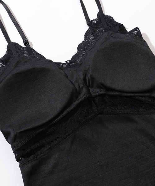 Lace Ladies(レースレディース)の「バック シャーリング カットアウト レース キャミソール(キャミソール・レディース・ホワイト/ブラック/アイボリー・FREE)」の8枚目の写真