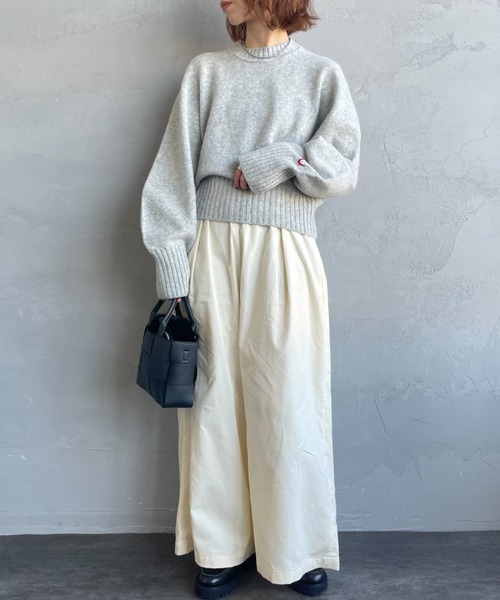 セール】[mizuiro ind/ミズイロインド] コーデュロイ タック ワイド