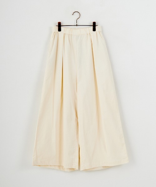 mizuiroind（ミズイロインド）の「[mizuiro ind/ミズイロインド] コーデュロイ タック ワイドパンツ（その他パンツ・レディース・アイボリー/ブラック・F）」の22枚目の写真