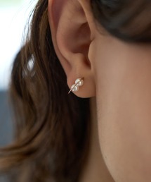 STYLE DELI（スタイルデリ）の「K10タンスイダブルパールピアス（ピアス（両耳用））」