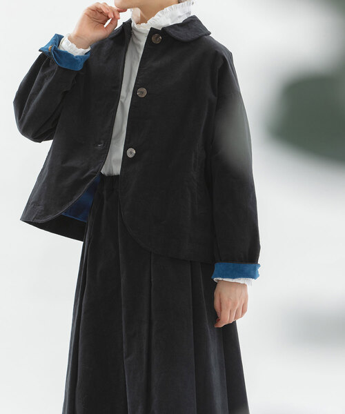 別珍カバーオールジャケット（その他アウター）｜nop de nod