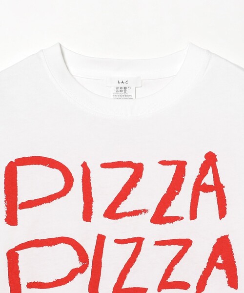 TOKYO CULTUART by BEAMS（トウキョウカルチャートバイビームス）の「しんご / PIZZA Long Sleeve T-Shirt（Tシャツ/カットソー・レディース・その他・MEDIUM/SMALL）」の3枚目の写真
