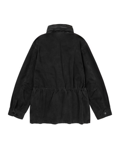 AAKAM（アーカム）の「Washed Field Jacket (Black)（ミリタリージャケット・レディース・その他・1/2）」の6枚目の写真