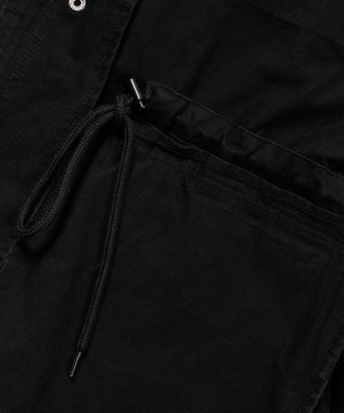 AAKAM（アーカム）の「Washed Field Jacket (Black)（ミリタリージャケット・レディース・その他・1/2）」の11枚目の写真