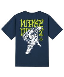 KTN0110 ストリート 半袖Tシャツ - ネイビー