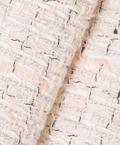 ANAYI(アナイ)の「【Eternal Line 2026】ミックスツイードノーカラー ジャケット(ノーカラージャケット・レディース・ブルー系その他/ネイビー/ピンク・34/36/38)」の17枚目の写真