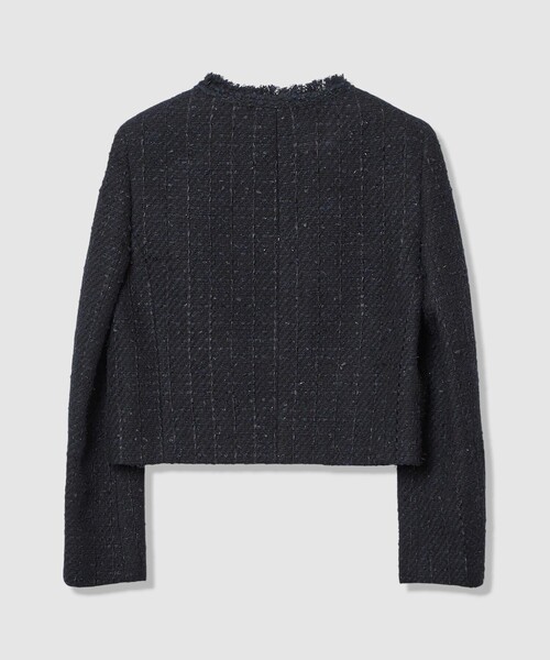 ANAYI(アナイ)の「【Eternal Line 2026】ミックスツイードノーカラー ジャケット(ノーカラージャケット・レディース・ブルー系その他/ネイビー/ピンク・34/36/38)」の15枚目の写真