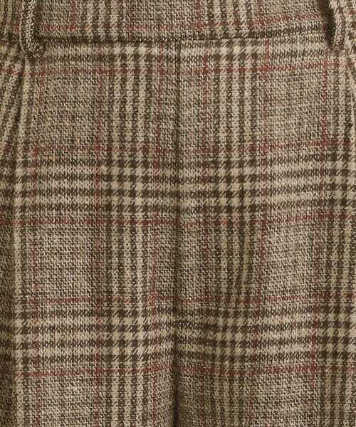 DRESKIP（ドレスキップ）の「【あったか】脚のラインをきれいに魅せる チェック柄ワイドパンツ（その他パンツ・レディース・ダークブラウン系1/ブラック系1/ネイビー系1・01/02/03/04）」の21枚目の写真