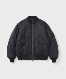 SHIRTER（シャーター）の「NYLON REVERSIBLE BOMBER JUMPER (PURPLE BLACK)（ブルゾン）」