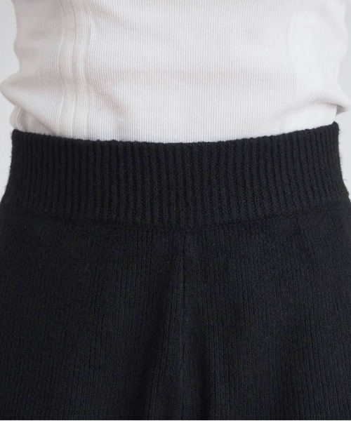 tiptop(ティップトップ)の「ニットショートパンツ(その他パンツ・レディース・ブラック/チャコールグレー・FREE)」の14枚目の写真