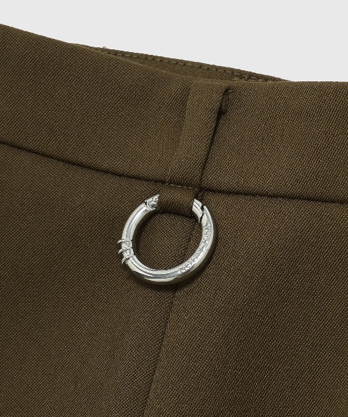 JOSE MOON（ジョゼムーン）の「ASYMMETRY LINER SKIRT/アシンメトリーライナースカート（スカート・レディース・ブラック/カーキ・36/38）」の21枚目の写真