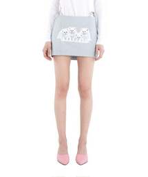 ITZAVIBE（イッザバイブ）の「[ICA22WSK15SK] アンジェルキャットループタイミニスカートスカイ（スカート）」