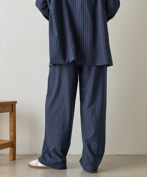 COLONY 2139（コロニートゥーワンスリーナイン）の「【セットアップ対応】Wウエストストライプイージーパンツ（その他パンツ・レディース・ネイビー/グレー/アイボリー・FREE）」の17枚目の写真