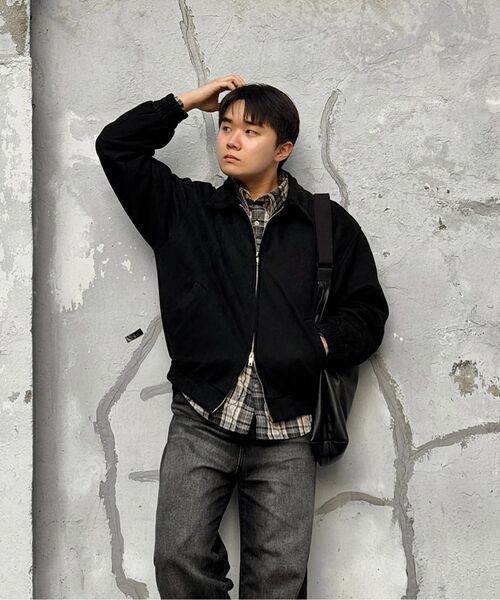 NONBLANK(ノンブランク)の「ピンタックチェックシャツ_BEIGE(シャツ/ブラウス・メンズ・ベージュ・MEDIUM/LARGE/X-LARGE)」の15枚目の写真