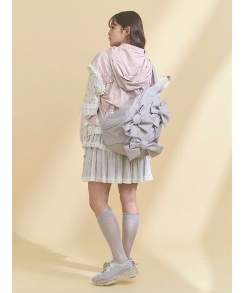 merry jenny（メリージェニー）の「ribbonワンショルダーバッグ（ショルダーバッグ・レディース・ライトグレー/ブラック/ベージュ・FREE）」の20枚目の写真