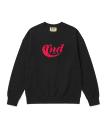 HUMAN N CAT（ヒューマンアンドキャット）の「パウンドニューロゴスウェットシャツ[ブラック]（スウェット）」