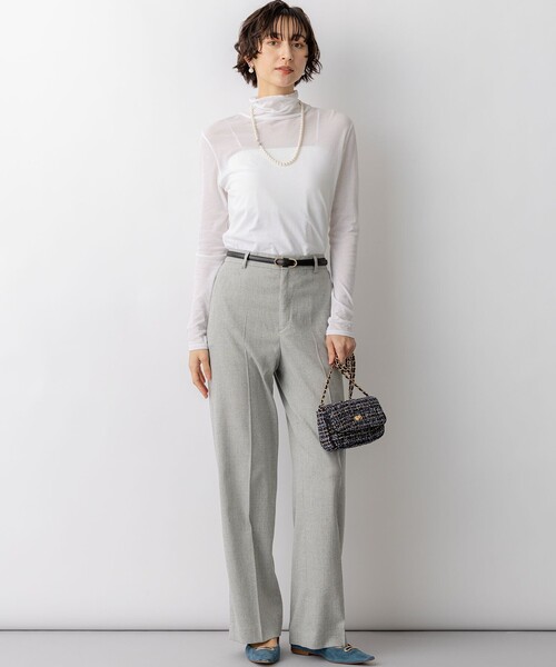 23区（ニジュウサンク）の「オーバルバックル ベルト（ベルト・レディース・ブラック系/黄土色系・44/38/32）」の13枚目の写真