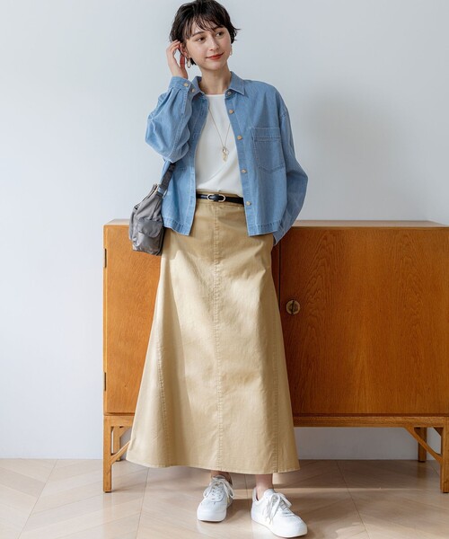 23区（ニジュウサンク）の「オーバルバックル ベルト（ベルト・レディース・ブラック系/黄土色系・44/38/32）」の3枚目の写真