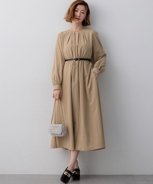 23区（ニジュウサンク）の「オーバルバックル ベルト（ベルト・レディース・ブラック系/黄土色系・44/38/32）」の8枚目の写真