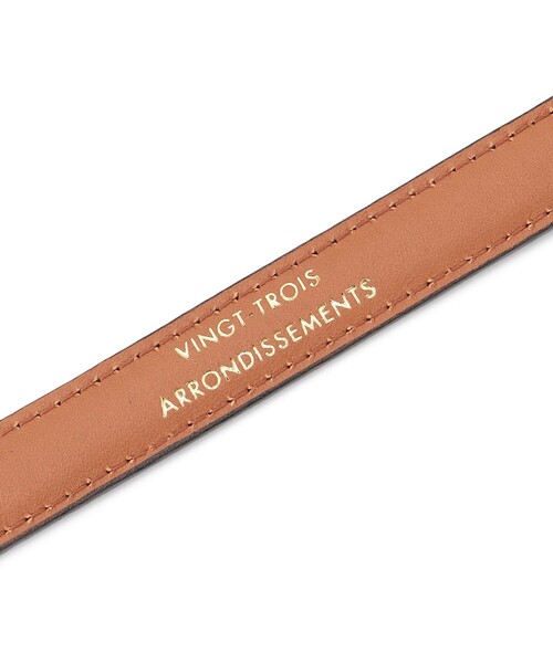 23区（ニジュウサンク）の「オーバルバックル ベルト（ベルト・レディース・ブラック系/黄土色系・44/38/32）」の7枚目の写真