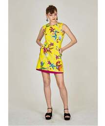 GREEDILOUS（グリディアス）の「オーシャンパールプリントスリーブレスワンピース（ワンピース）」