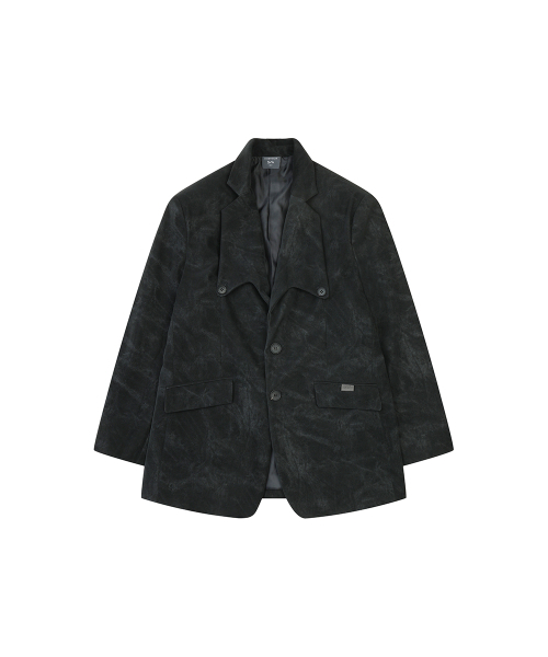 Vintage nubuck jacket (BLACK) 【公式通販】