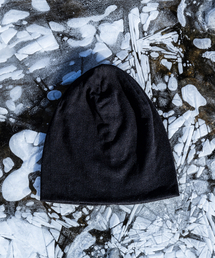 UNSTOPPABLE（アンストッパブル）の「Thin knit mesh beanie black（ニットキャップ/ビーニー）」