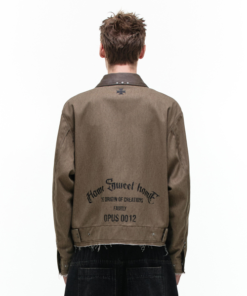 OPUS 0012（オーパス0012）の「Op. 03 TAGS WORK JACKET BROWN VER.2（その他アウター・メンズ・その他・SMALL/MEDIUM/LARGE）」の2枚目の写真