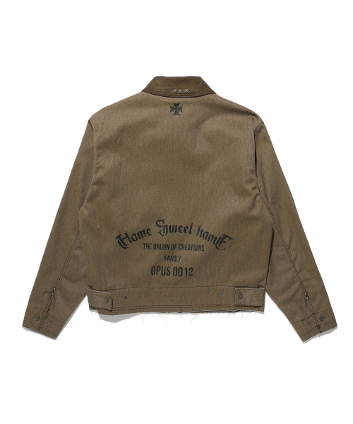 OPUS 0012（オーパス0012）の「Op. 03 TAGS WORK JACKET BROWN VER.2（その他アウター・メンズ・その他・SMALL/MEDIUM/LARGE）」の4枚目の写真