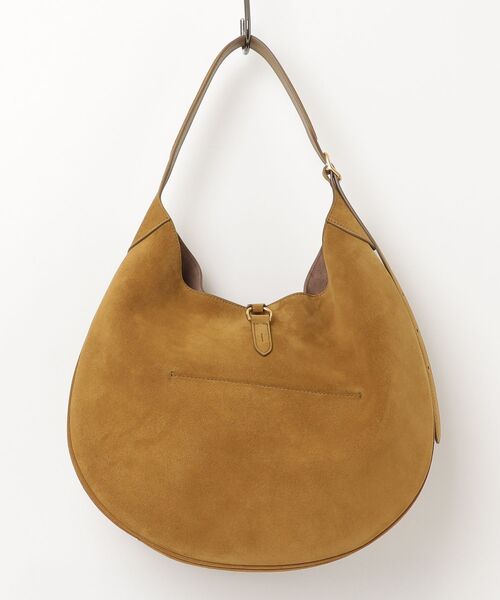 Ralph Lauren Polo ID スエード ラージ ショルダー バッグ Polo ID スエード ラージ ショルダー バッグ（ショルダーバッグ