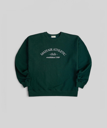 VANESSA（バネッサ）の「650g Mayfair Embroidered Man-to-Man_Green（スウェット）」